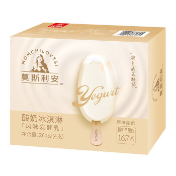 Momchiovtsi Yogurt Ice Cream 4pc